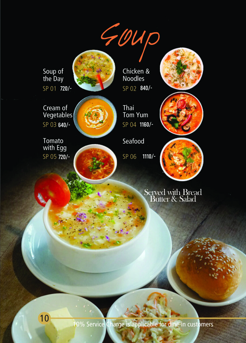Menu Page 11